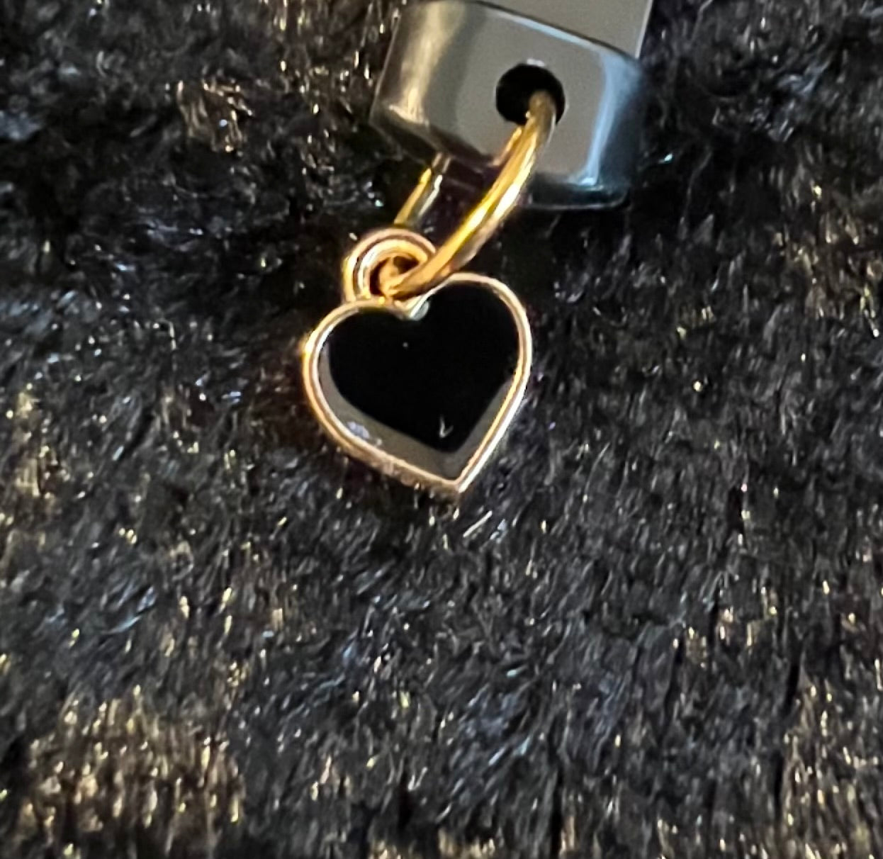 Charmed Phone Dust Plugs -iPhone Black