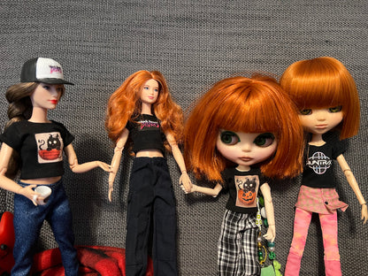 1/6 Scale Doll Shirts