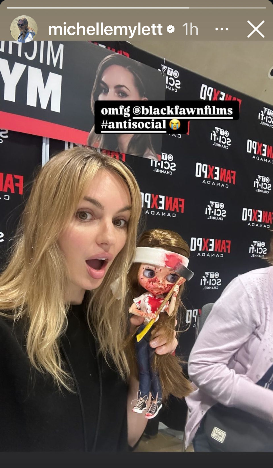 “Sam” signed by Michelle Mylett