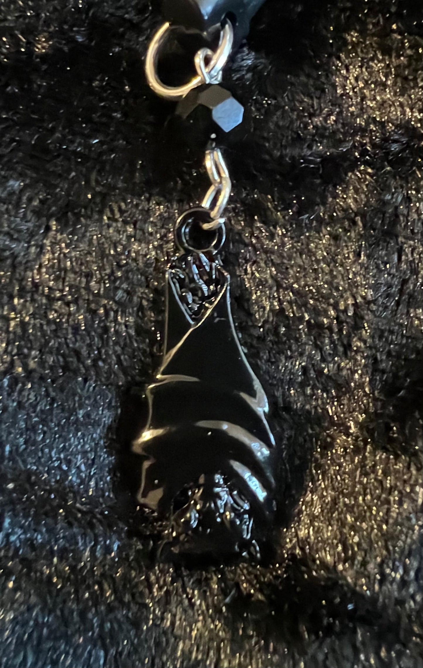 Charmed Phone Dust Plugs -iPhone Black