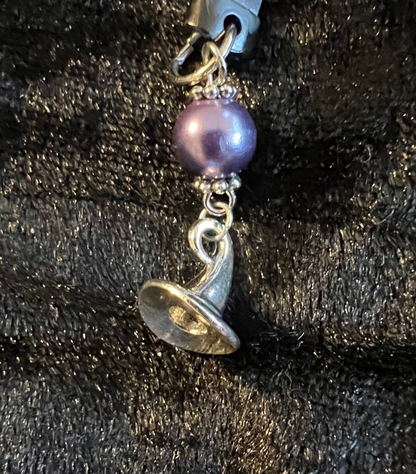 Charmed Phone Dust Plugs -iPhone Black