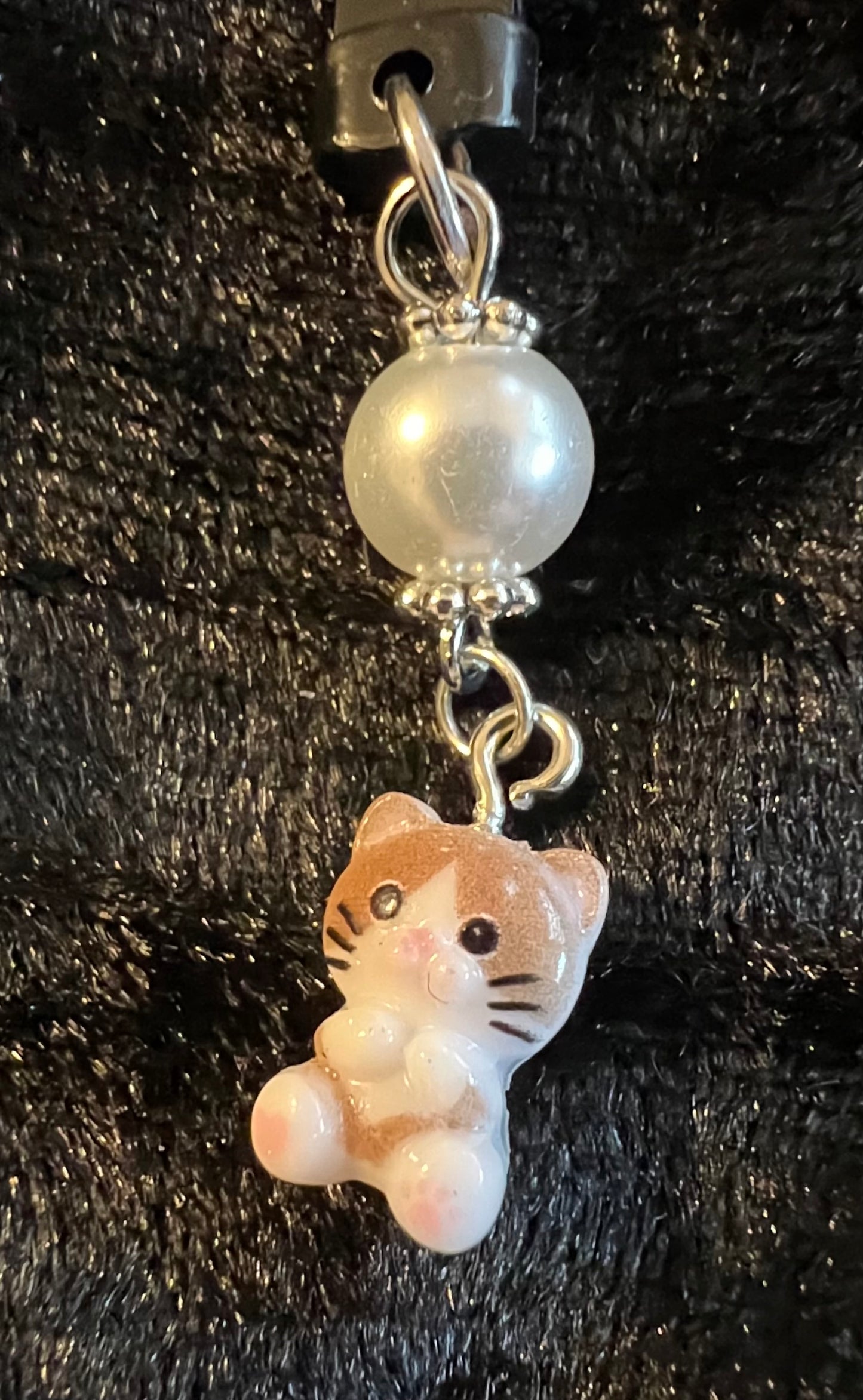 Charmed Phone Dust Plugs -iPhone Black