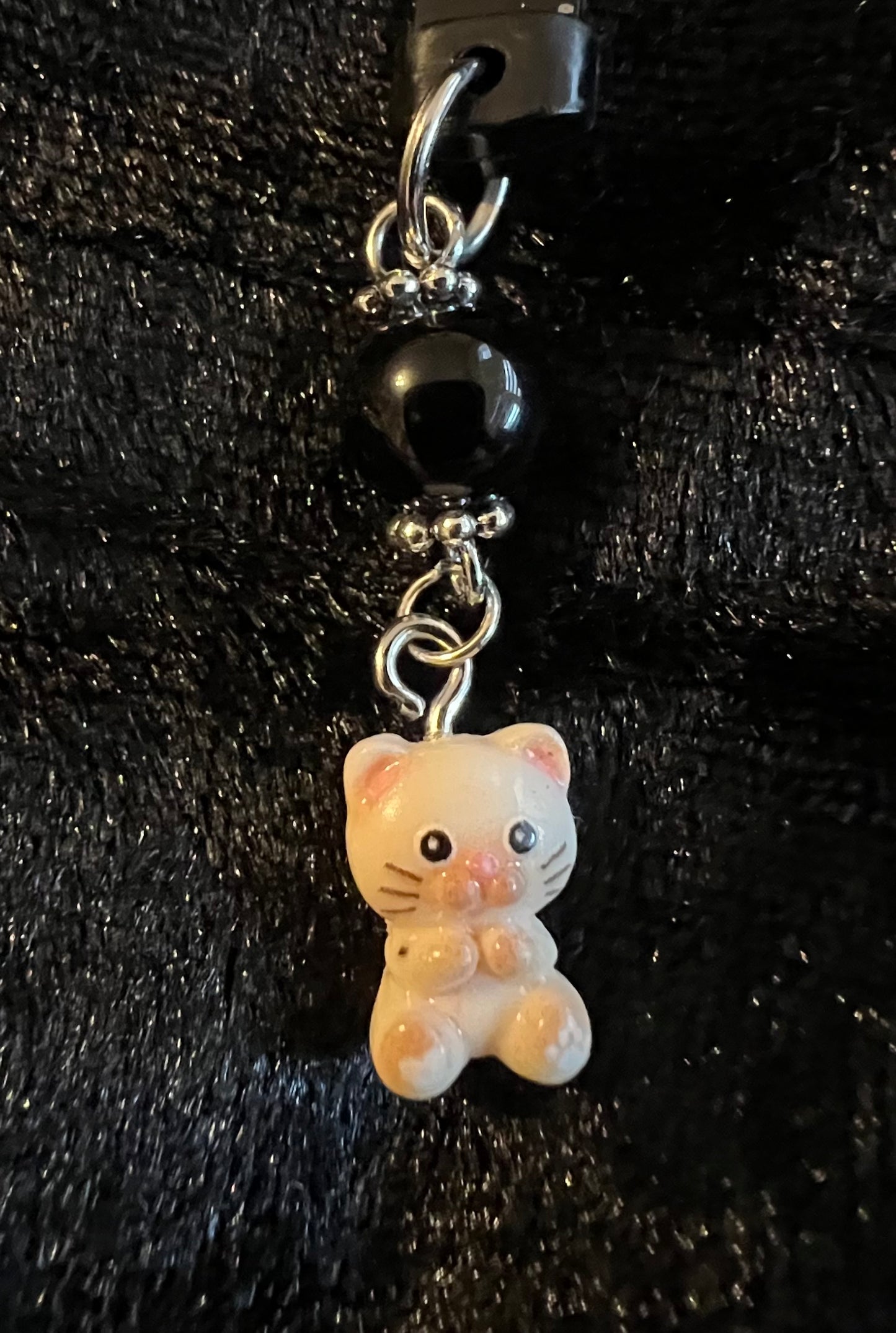 Charmed Phone Dust Plugs -iPhone Black