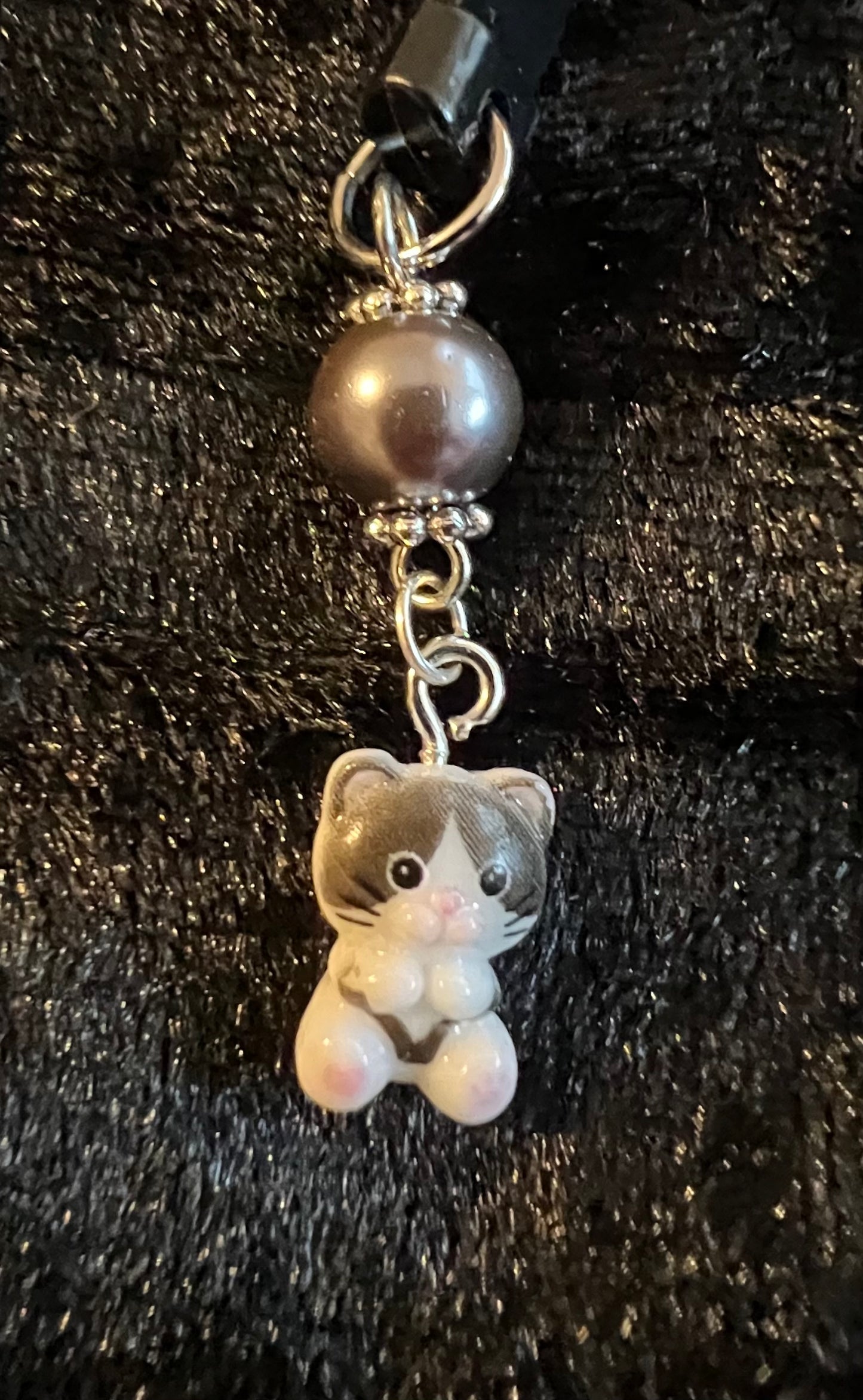 Charmed Phone Dust Plugs -iPhone Black